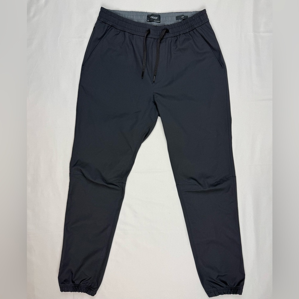 Huckberry Proof Mens Nomad Jogger Pants Sz Small x 29 Dark Grey A8
